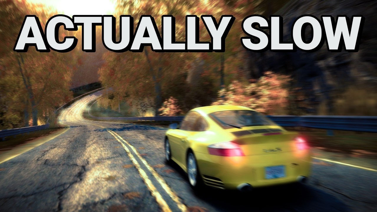 You’re Not Fast in Video Games
