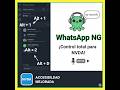 🧑‍🦯 WhatsApp Desktop + accesible! Con WhatSappNG.nvda-addon!