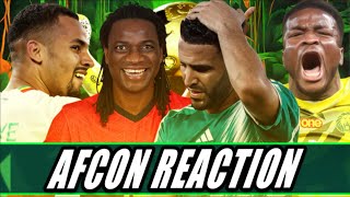 MAURITANIA KNOCK OUT ALGERIA | CAMEROON COMEBACK | ANGOLA WIN GROUP | SENEGAL WIN AFCON REACTION