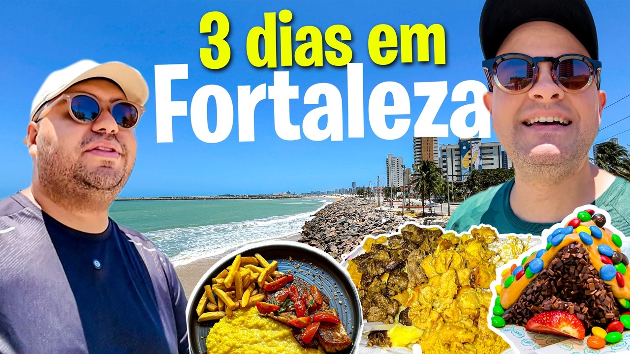 ✈️Vlog em Fortaleza: 3 Dias na Capital Cearense, Comida, Hotel e Nossa Rotina