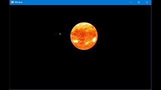 Assignment 3_1: Rendering a solar system with proper lighting and rotation using OpenGL