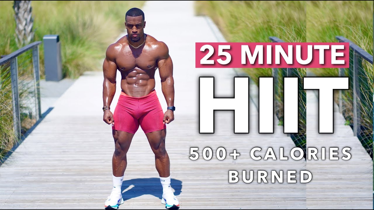 NO EQUIPMENT FULL BODY HIIT (25 MINUTES | BURN UP TO 500 CALORIES)