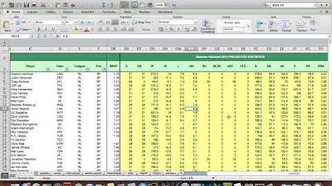 Importing Fantasy Baseball Projections to the Cheatsheet Compiler