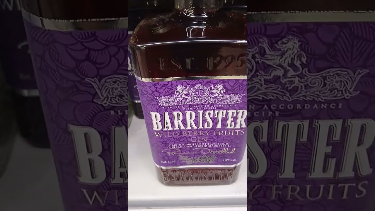 Barrister Джин Цена
