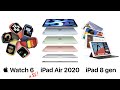 Все о новых Apple Watch 6, iPad Air 2020 и iPad 8 gen. Презентация Apple Event за 8 минут на русском