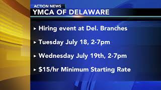 YMCA kicks off state-wide hiring push for every Delaware location