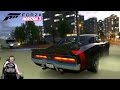 Dodge Charger R/T в фул тюнинге - Forza Horizon 3 на руле Fanatec Porsche 911 Carrera GT