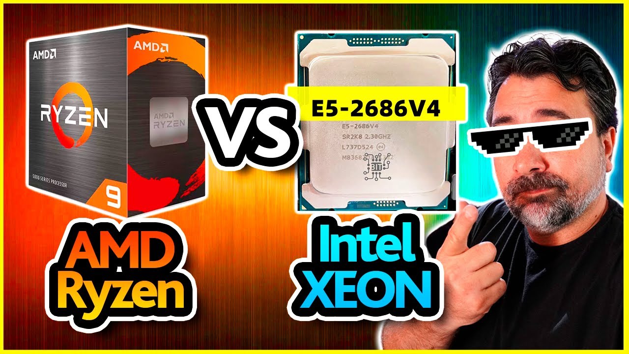 ⚡ RYZEN 9 VS XEON - QUEM GANHA NA MINERAÇÃO? CPU MINING - RYZEN 9 5900X  XEON 2686 V4 CPU MINER