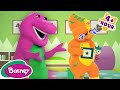 Lets try to be happy  emotional learning for kids  new compilation  barney the dinosaur