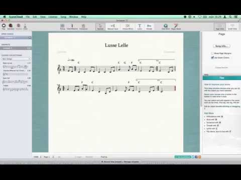 Auto Chords & Detect Repeats in ScoreCloud Studio