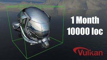 One Month of Vulkan Game Engine Development