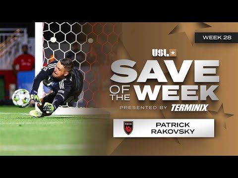 Patrick Rakovsky 🧱 Rako the Wall! 🧱 | USL Championship Save of the Week: Week 28 Winner ...