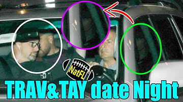 Taylor Swift & Travis Kelce spotted in getaway Car during Date Night at 1587 Prime