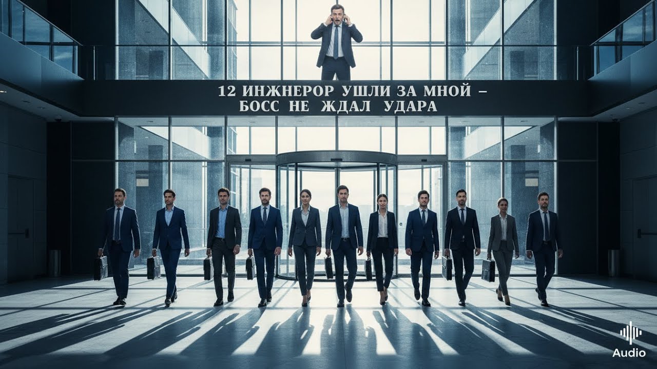 ДВЕНАДЦАТЬ ИНЖЕНЕРОВ УШЛИ ВСЛЕД ЗА МНОЙ — ГЕНЕРАЛЬНЫЙ ДИРЕКТОР СОВСЕМ НЕ ОЖИДАЛ ТАКОГО УДАРА