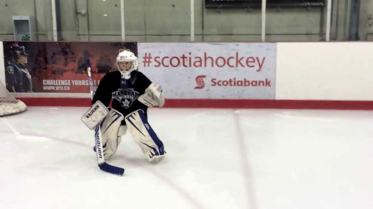 Goalie Skating Drill McGuire Goaltending YouTube