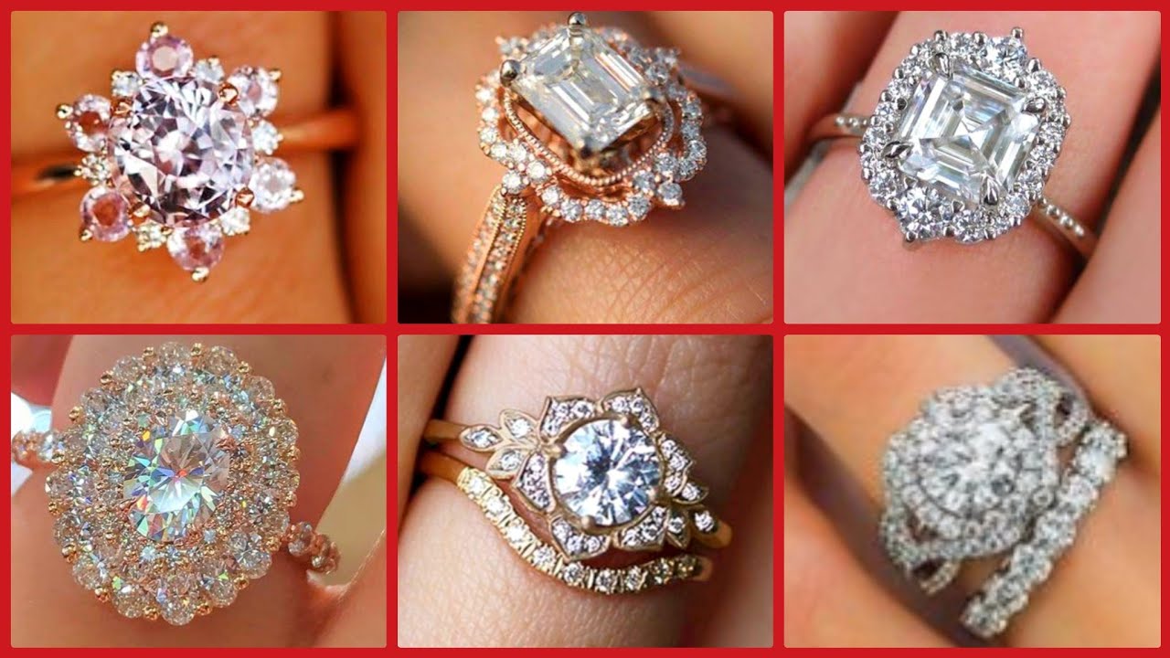 Most Beautiful Designer Diamond Engagement Ring Designs For Ladies 2019 ...