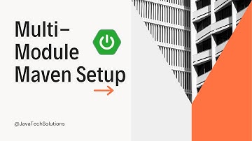 How to Structure Spring Boot Projects with Clean Architecture | Multi-Module Maven Setup