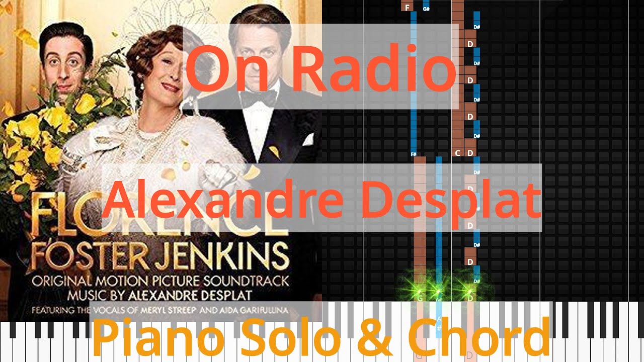 🎹On Radio, Solo & Chord, Alexandre Desplat, Synthesia Piano