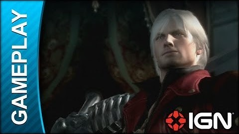 Devil May Cry 4 - Dante Intro Cutscene - Gameplay
