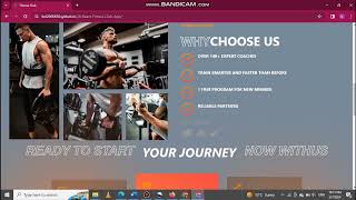 Fitness App Front End screenshot 2