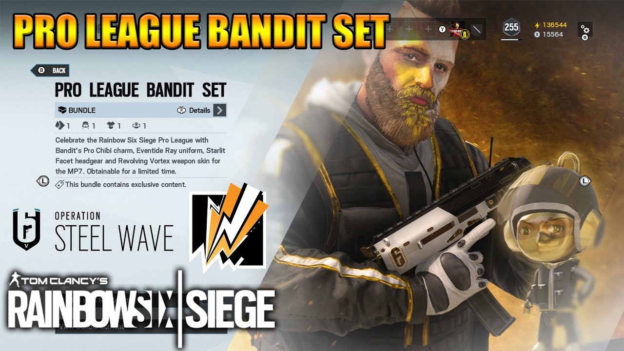 Pro League Bandit Set Rainbow Six Siege Youtube