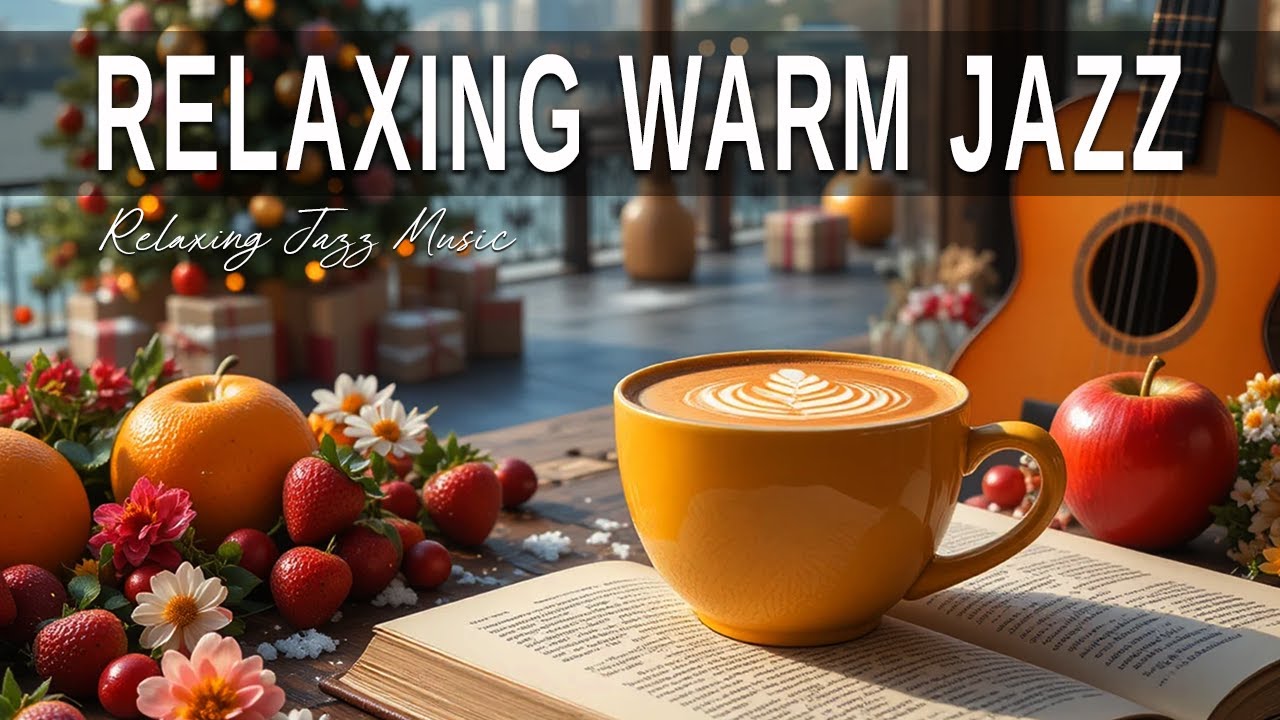 Relaxing Warm Jazz ☕ Bossa Nova background for Great Moods, Stress Relief & Relaxing