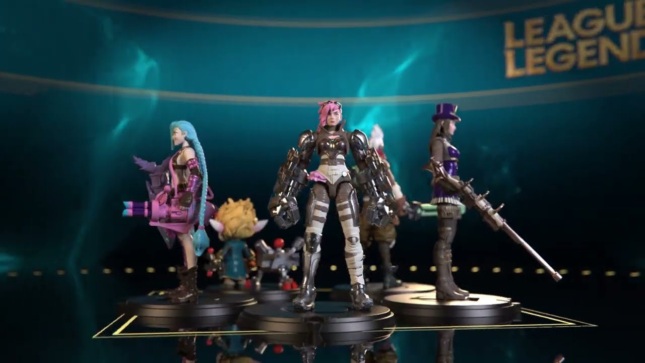 League of Legends: 5 Pack Figuras 4 Pulgadas