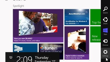 Windows 8.0 Professional - Set the Windows Store Preferences