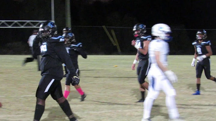 Allsup punt return/Ibeziako tackle St. Mary's/Pall...