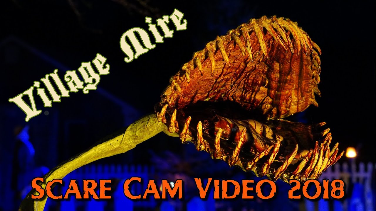 Halloween Home Haunt | Village Mire Yard Haunt 2018 Scare Cam | #halloween #yardhaunt #homehaunt