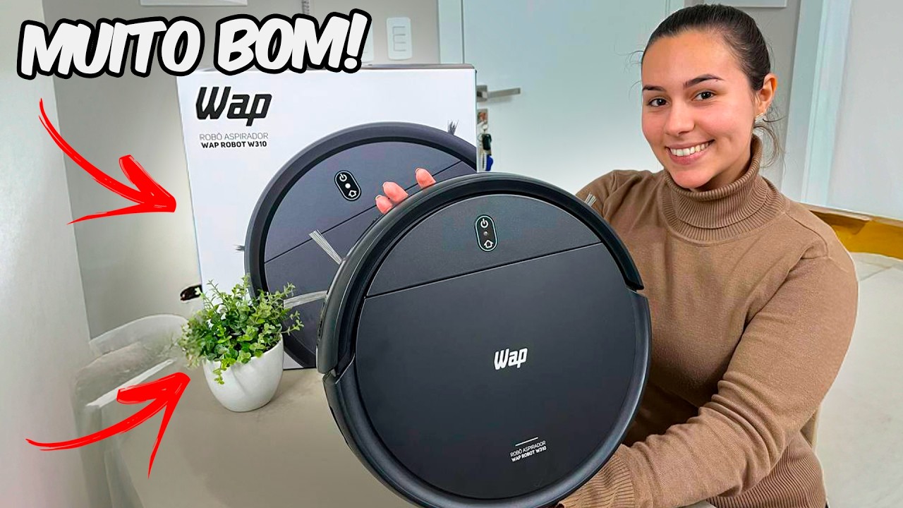 COMPREI O ROBÔ ASPIRADOR WAP W 310