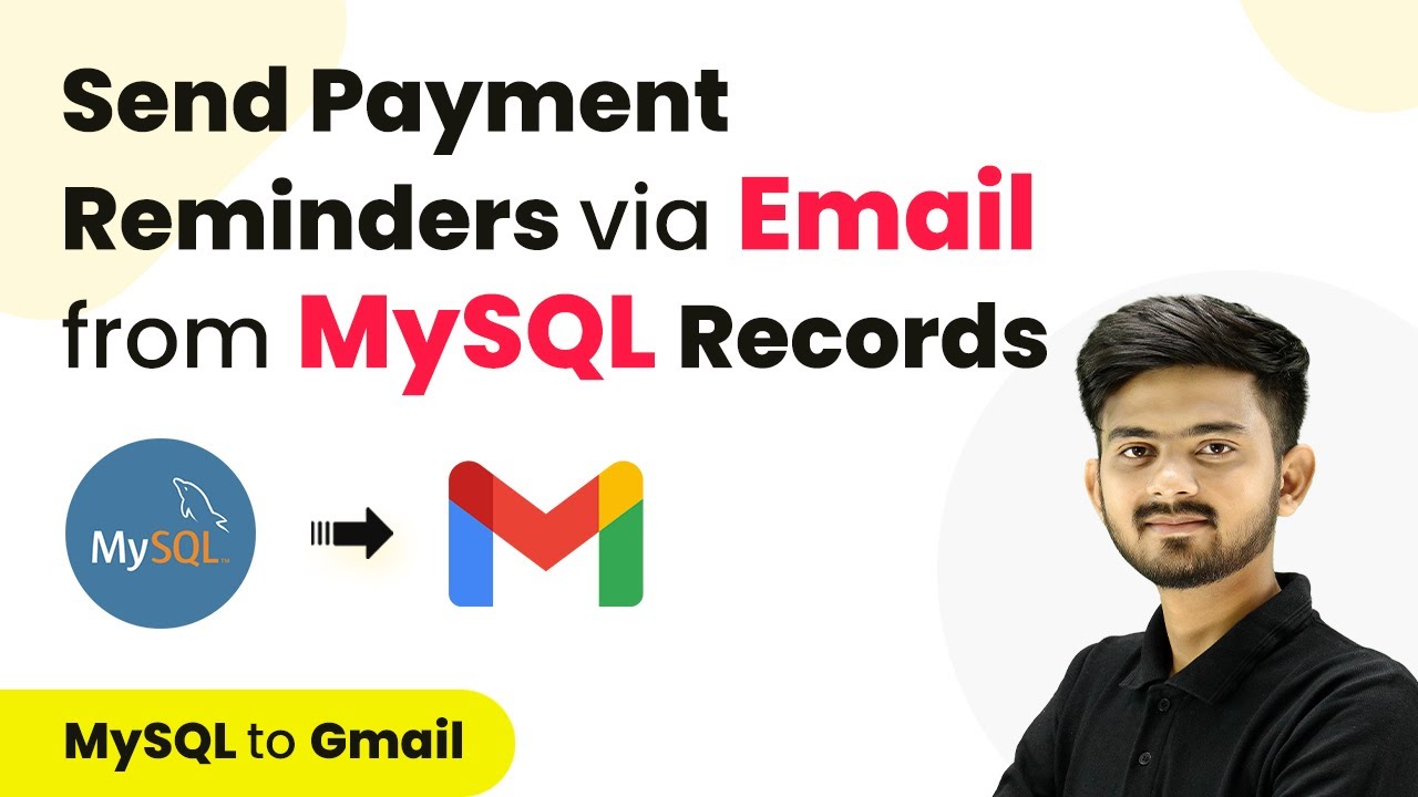 Send Payment Reminders via Email from MySQL Records - YouTube