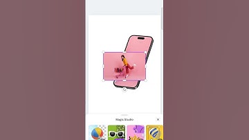 Canva Design Hack - How To Create A 3D Pop Out Effect In Canva #shorts #canva