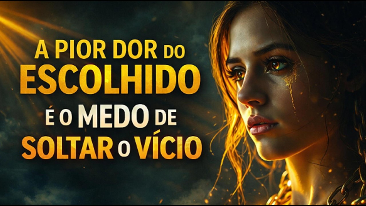 A Pior Dor Do Escolhido Não É o Vício ,É o Medo de Se Libertar Dele