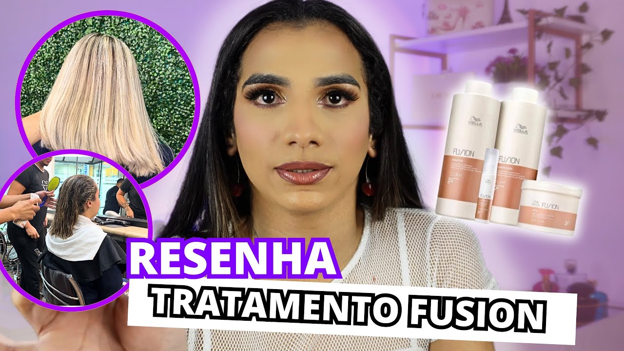 RESENHA Tratamento Fusion da Wella 💜
