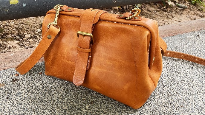 How water resistant is our Scottish Canvas? Mackenzie Leather Gladstone bag  put to the test 