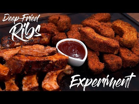 Sous Vide DEEP FRIED RIBS Experiment!