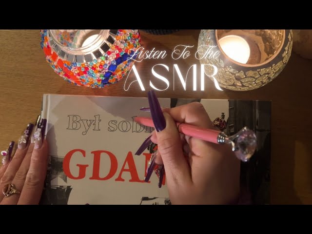 ASMR 30+ Minute of Book Tracing & Page Turning (No Talking)