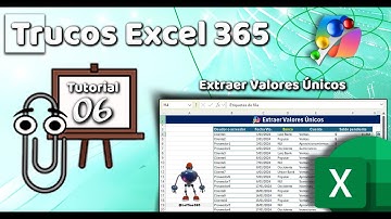 🟢𝗘𝘅𝘁𝗿𝗮𝗲𝗿 𝗩𝗮𝗹𝗼𝗿𝗲𝘀 Ú𝗻𝗶𝗰𝗼𝘀🔸Trucos Excel 365🔸Tutorial ʘ６🔸@loffice365