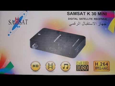 Récepteur satellite Samsat K30 Mini + IPTV 12 MOis + Clé Wifi