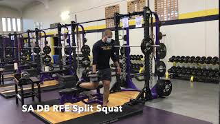 SA DB RFE Split Squat