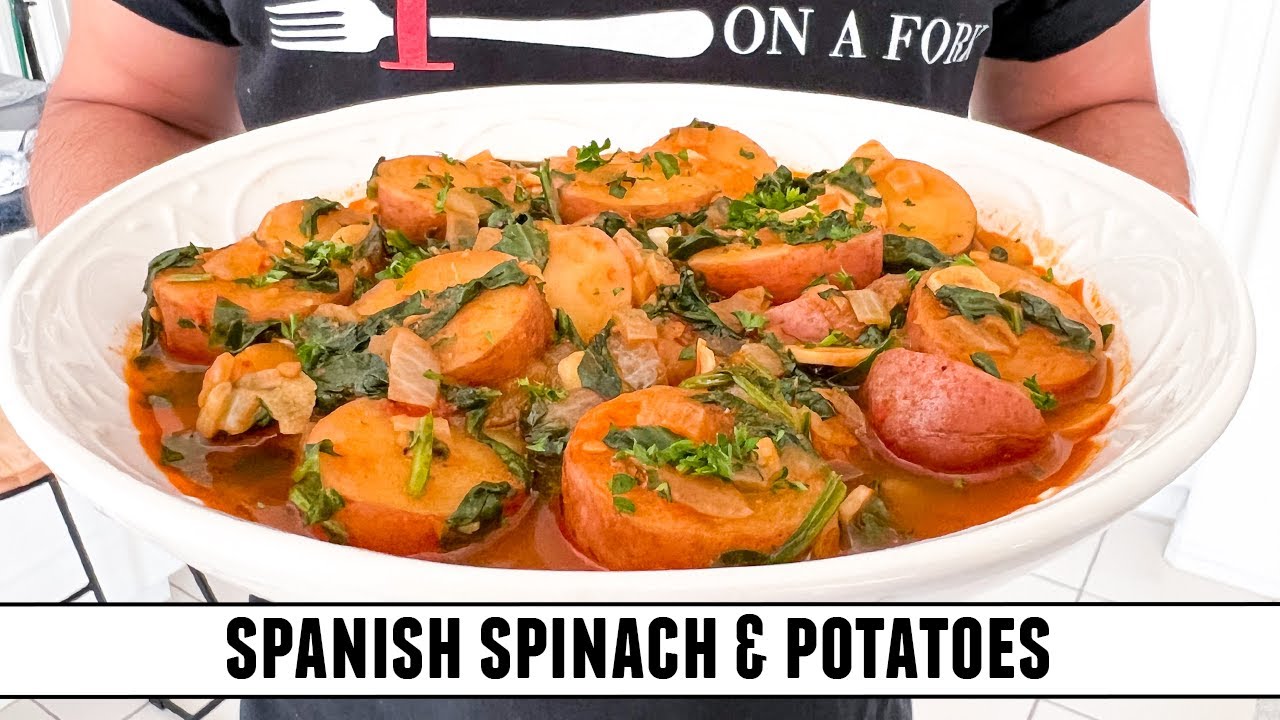 Spanish Spinach & Potatoes | A Classic Recipe from Andalucía Spain