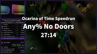 OoT Speedrun : No Doors (Any% - No SRM) in 27:14 (WR)