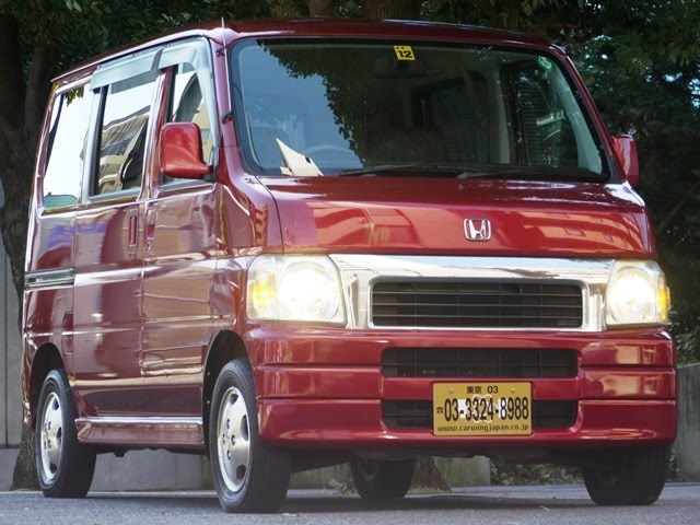 荷物も人ものびのびと乗れる☆ホンダ赤バモス※売約済み - YouTube