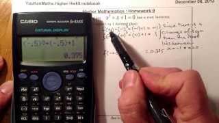 Higher Hwk9 Q5 Iteration Polynomial Roots