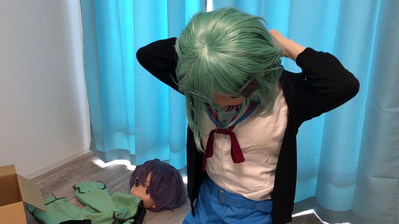 着ぐるみ着替え③