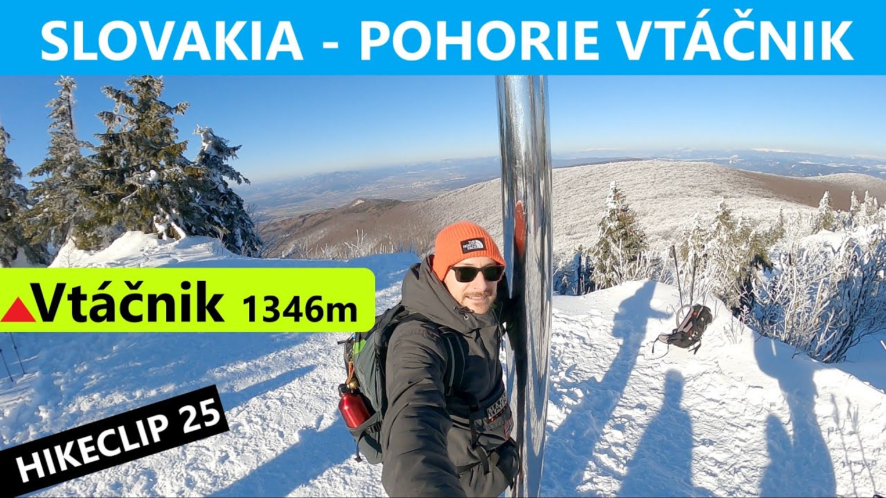 Turistika | Kam cez Zimu | Vtáčnik z obce Kamenec pod Vtáčnikom | Pohorie Vtáčnik