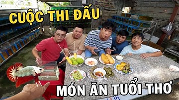 Cuộc thi Món Ăn Tuổi Thơ cùng Anh Nhí Betta và phần thưởng Betta Giant Rồng Đỏ Vip
