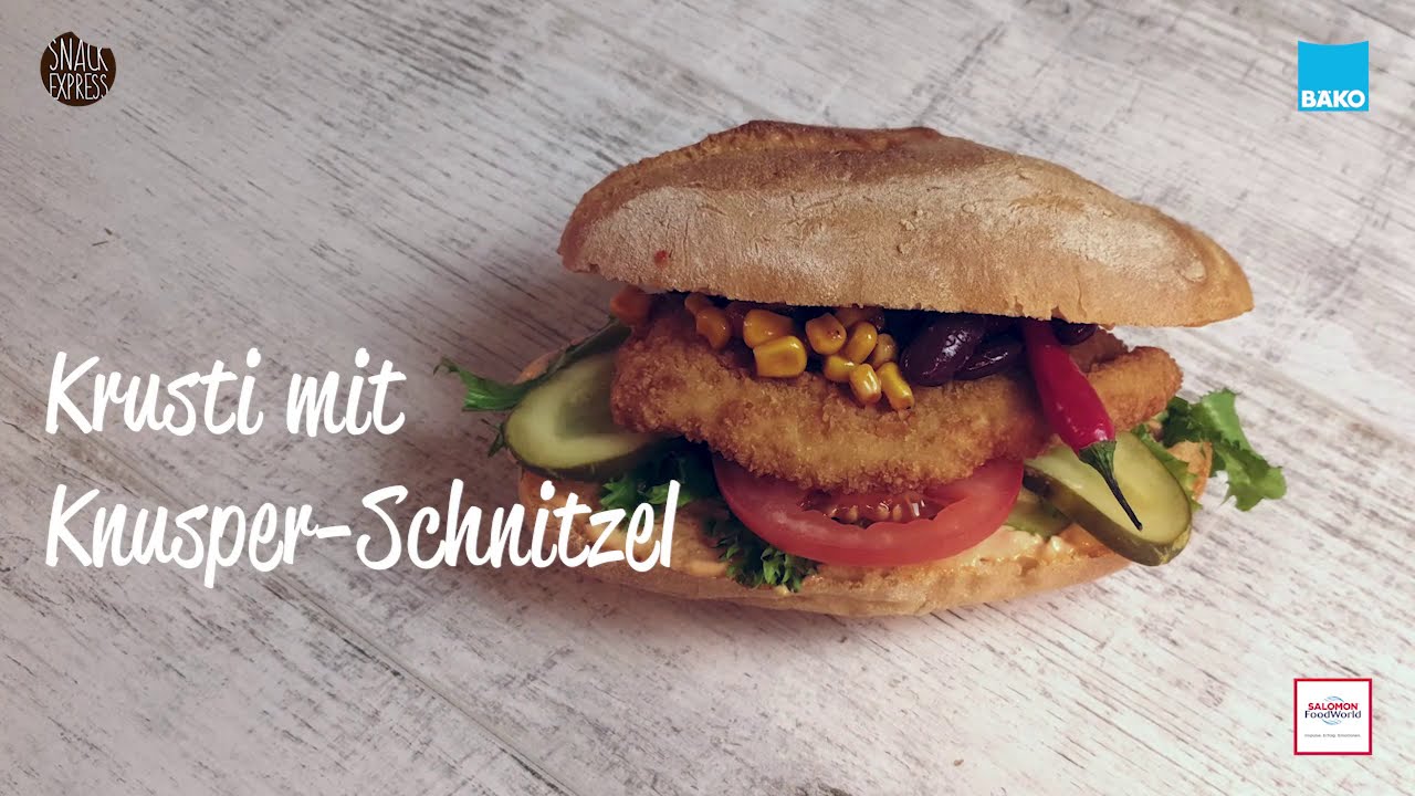 B KO Ost EG Anwendungsclip Krusti Mit Knusper Schnitzel YouTube