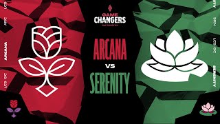 Arcana vs Serenity | LCS Game Changers 2023 | Semi-finals Game 2